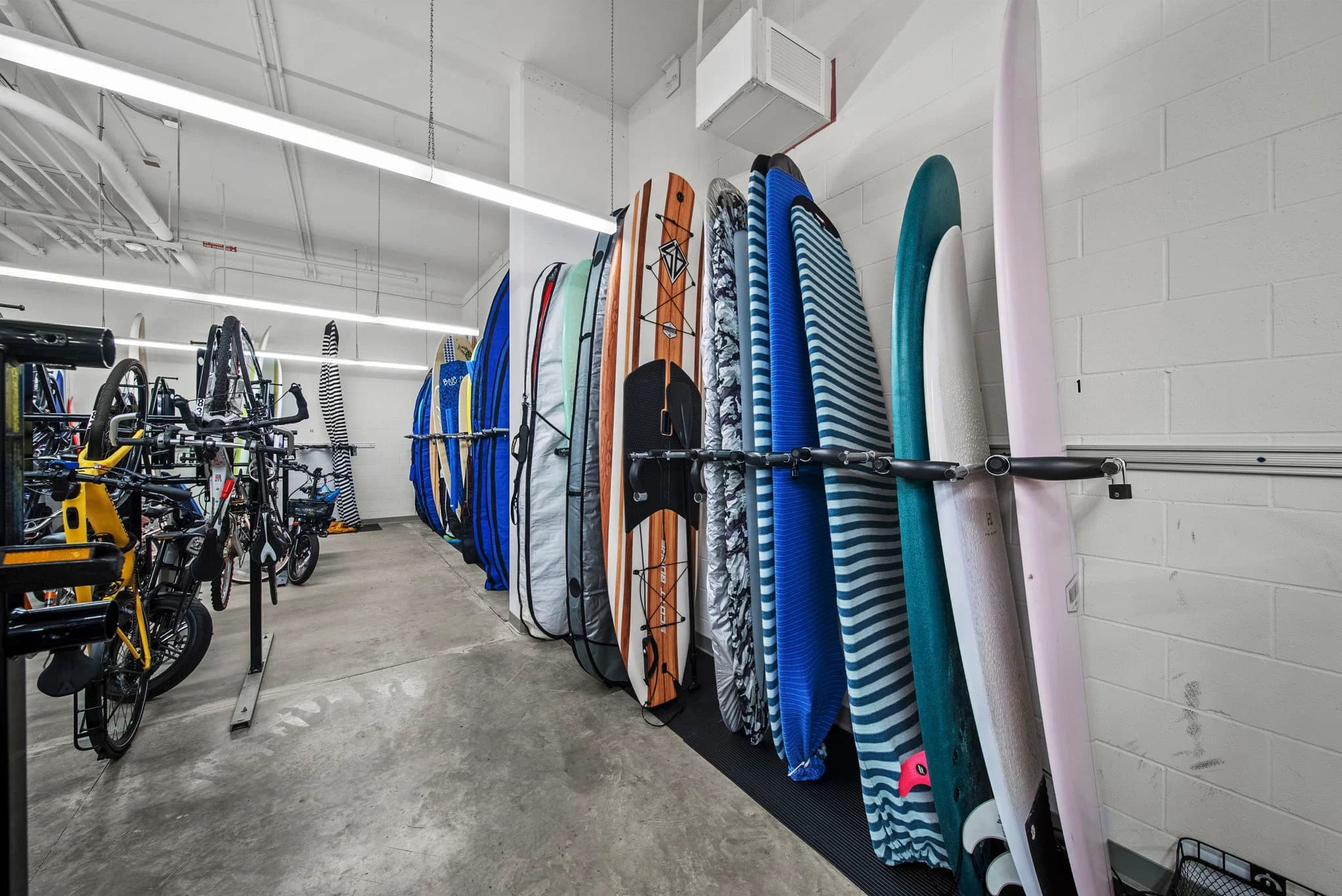 State-of-the-art gym with cardio equipment
