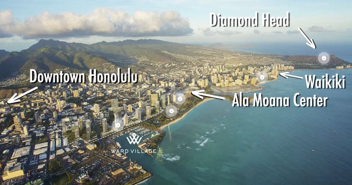 Honolulu Aerial Overview